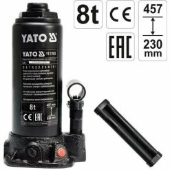 YATO Profi Hydraulischer Stempelwagenheber YT-17003 Bis 8 Tonnen -YATO SHOP 10339041 2