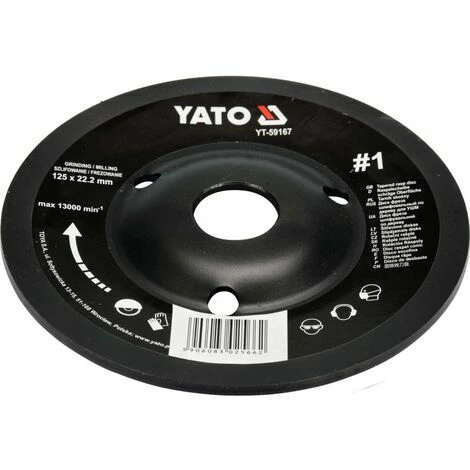 YATO Profi Raspelscheibe für Winkelschleifer 125mm Nr1 YATO Profi Raspelscheibe Für Winkelschleifer 125mm Nr1 -YATO SHOP 10339047 2