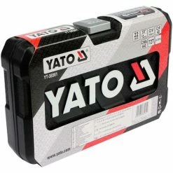 YATO Profi 3/8" Steckschlüsselsatz 22 Teilig YT-38561 Knarrenkasten Werkzeugkoffer -YATO SHOP 10526270 5
