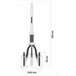 YATO Profi Honwerkzeug 19-63mm YT-05810 4 YATO Profi Honwerkzeug 19-63mm YT-05810 -YATO SHOP 10526327 3