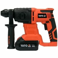 YATO Profi Akku Schlagbohrmaschine 18V Incl. 3000mAh Akku Und Schnellladegerät YT-82770 -YATO SHOP 11603110 2
