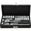 YATO Knarren-Kasten 23 Teilig Ratschenkasten 1/4 Zoll Knarre Ratsche Steckschlüssel-Satz -YATO SHOP 13965699 1