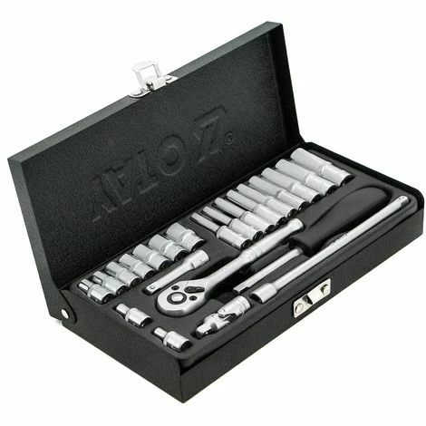 YATO Knarren-Kasten 23 Teilig Ratschenkasten 1/4 Zoll Knarre Ratsche Steckschlüssel-Satz YATO Knarren-Kasten 23 Teilig Ratschenkasten 1/4 Zoll Knarre Ratsche Steckschlüssel-Satz -YATO SHOP 13965699 2