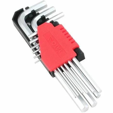 YATO Innensechskant-Schlüssel 9 Teilig Sechskant-Schlüssel Innen Imbus Imbusschlüssel YT-0500 YATO Innensechskant-Schlüssel 9 Teilig Sechskant-Schlüssel Innen Imbus Imbusschlüssel YT-0500 -YATO SHOP 13965703 1