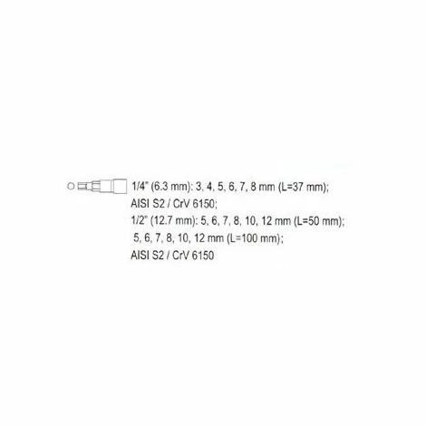 Yato® Bit Set 18 Teilig Aufsteck Satz Schlüssel 1/2 Zoll Kreuz Schlitz Bits Aufsteckschlüssel-Satz Yato® Bit Set 18 Teilig Aufsteck Satz Schlüssel 1/2 Zoll Kreuz Schlitz Bits Aufsteckschlüssel-Satz -YATO SHOP 13965706 4