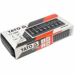 YATO 1/2 Zoll Ribe Schlagschrauber-Nüsse RM5 - RM13 Schlag-Steckschlüssesatz 8 Teilig -YATO SHOP 13965708 4