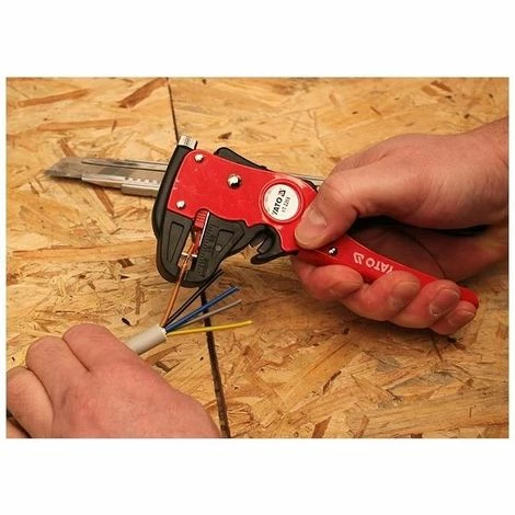 YATO YT-2268 Automatische Abisolier-Zange 17,5 cm Seitenschneider Kabel-Schneider Kabelzange Cuttermesser YATO YT-2268 Automatische Abisolier-Zange 17,5 Cm Seitenschneider Kabel-Schneider Kabelzange Cuttermesser -YATO SHOP 13965733 2