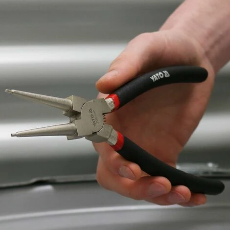 YATO Seegerringzange für Innenringe gerade 200 mm YT-2146 Sicherungsringzange Sprengringzange Innenring Zange YATO Seegerringzange Für Innenringe Gerade 200 Mm YT-2146 Sicherungsringzange Sprengringzange Innenring Zange -YATO SHOP 13965747 3