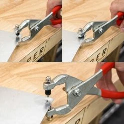 Yato Blech Loch Zange Ø 3,2 Mm Lochzange Metall Aluminium Stanzen Kfz Blechlocher Typ YT-51320 -YATO SHOP 13965752 4