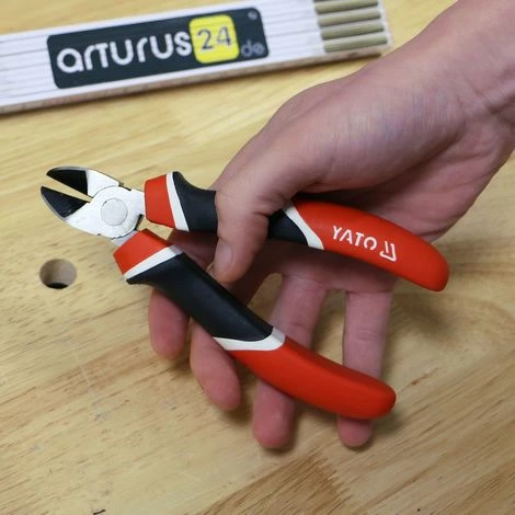 Yato® Seiten-Schneider 160 mm Chrom-Vanadium Stahl Zange gummierter Kunststoffgriff Kneifzange Zange Yato® Seiten-Schneider 160 Mm Chrom-Vanadium Stahl Zange Gummierter Kunststoffgriff Kneifzange Zange -YATO SHOP 13965753 3