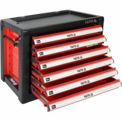 YATO Metall Werkzeugkasten Mit 6 Schubladen Werkzeug Box Schubladenschrank Schubladencontainer (LxBxH) 690 X 465 X 535 Mm -YATO SHOP 13965870 3