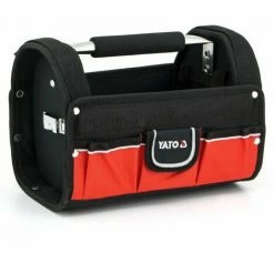 Yato Werkzeugtasche 9 Fächer 30,5 X 19 X 22 Cm Leer Metallgriff Offen Klettverschluss Klein -YATO SHOP 13965875 3