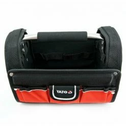 Yato Werkzeugtasche 9 Fächer 30,5 X 19 X 22 Cm Leer Metallgriff Offen Klettverschluss Klein -YATO SHOP 13965875 5