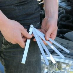 YATO Fühler-Lehre 0,05 - 0,50 Mm 14 Blatt Abstands-Lehre Ventillehre Blattlehre Fühler -YATO SHOP 13965891 4