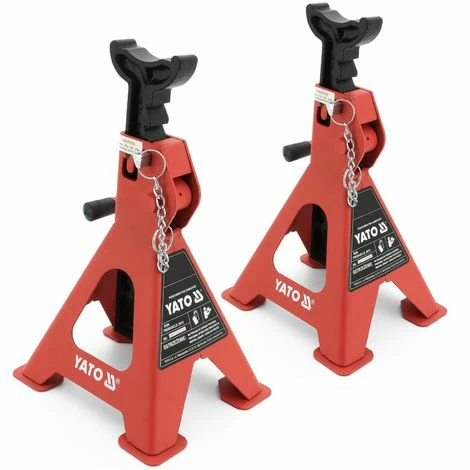 YATO Unterstellböcke Set 2 Stück 6.000 kg YT-17312 YATO Unterstellböcke Set 2 Stück 6.000 Kg YT-17312 -YATO SHOP 13965901 1