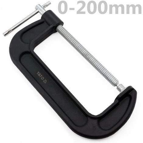 Yato® C Schraub-Zwinge 150 mm C-Zwinge Schraub-Knecht Fixier-Zwingen Spann-Zwinge YT-64256 Yato® C Schraub-Zwinge 150 Mm C-Zwinge Schraub-Knecht Fixier-Zwingen Spann-Zwinge YT-64256 -YATO SHOP 13965915 1