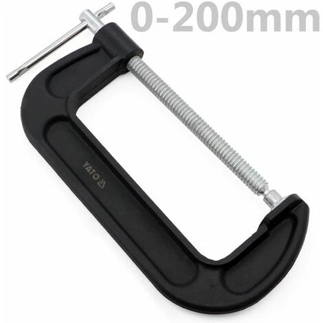 Yato® C Schraub-Zwinge 150 mm C-Zwinge Schraub-Knecht Fixier-Zwingen Spann-Zwinge YT-64256 Yato® C Schraub-Zwinge 150 Mm C-Zwinge Schraub-Knecht Fixier-Zwingen Spann-Zwinge YT-64256 -YATO SHOP 13965915 3
