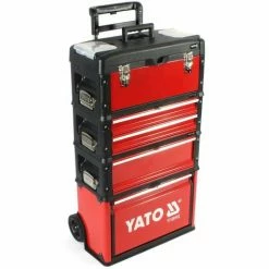 YATO Werkzeug-Trolley 3 Module + Zusätzliches Werkzeugkasten-Modul