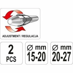 YATO Profi Kupplungs-Zentierwerkzeug-Satz 2 Tlg 15-20mm | 20-27mm | YT-06312 6 YATO Profi Kupplungs-Zentierwerkzeug-Satz 2 Tlg 15-20mm | 20-27mm | YT-06312 -YATO SHOP 16277228 5
