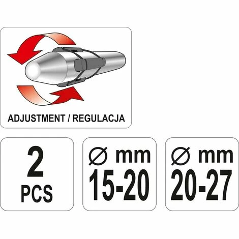 YATO Profi Kupplungs-Zentierwerkzeug-Satz 2 tlg 15-20mm | 20-27mm | YT-06312 YATO Profi Kupplungs-Zentierwerkzeug-Satz 2 Tlg 15-20mm | 20-27mm | YT-06312 -YATO SHOP 16277228 5
