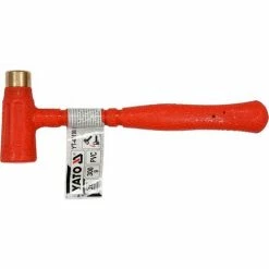 YATO Profi Schonhammer Rückschlagsfrei 300g | Mit Messingkopf | Ø20mm | YT-46190 -YATO SHOP 16365465 3