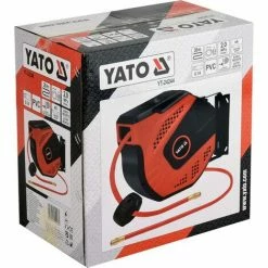 YATO Profi Druckluft-Automatik-Schlauchtrommel 20m Ø8mm YT-24244 -YATO SHOP 16437034 2