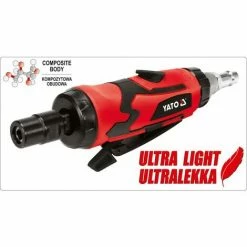 YATO Profi Druckluft Mini-Stabschleifer Gerade | 6mm | YT-09633 -YATO SHOP 16491086 4