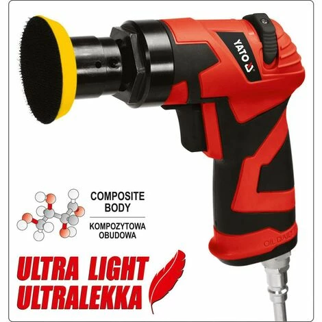 YATO Profi Druckluft Mini-Excenterschleifer PAD | 50mm | YT-09730 YATO Profi Druckluft Mini-Excenterschleifer PAD | 50mm | YT-09730 -YATO SHOP 16905511 4