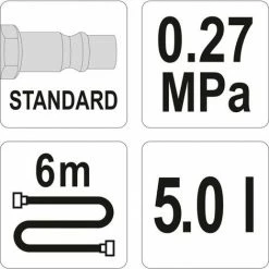 YATO Profi Druckluft Bremsenentlüfter Entlüftungsgerät YT-06845 -YATO SHOP 16985960 5