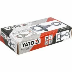 YATO Zugklemme Karosserie Richtklemme KFZ Ziehklemme Klemme Ziehklemme Zughalter 3 Tonnen YT-2543 -YATO SHOP 17917495 3