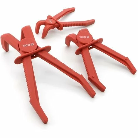 Yato® Schlauchklemmen-Zangen 3-teilig Kunststoff für Auto & Kfz Schläuche | Leitungen Abklemm-Zangen Schlauch-Klemmen Yato® Schlauchklemmen-Zangen 3-teilig Kunststoff Für Auto & Kfz Schläuche | Leitungen Abklemm-Zangen Schlauch-Klemmen -YATO SHOP 20336477 1