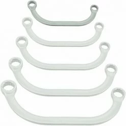 YATO Starter - Blockschlüssel 10 X 12 Mm YT-0170 Chrom-Vanadium Stahl Schraubenschlüssel Ringschlüssel Gebogen