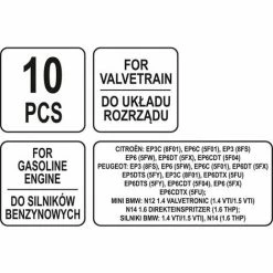 YATO Profi Nockenwellen-Arretiersatz 10 Tlg. PSA/Mini YT-06001 -YATO SHOP 23735203 5