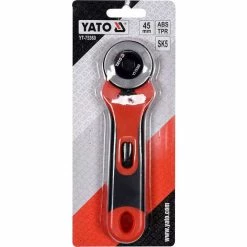 YATO Rollmesser Rollschneider Rotationmesser Roll-Schere Schneider Buchbinder Schneiden Trennen Basteln Stoff Papier Pappe ø 45 Mm -YATO SHOP 23755301 4