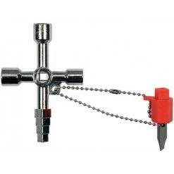 YATO Profi Schlatschrankschlüssel | Multifunktional | Mit Bit | YT-66700