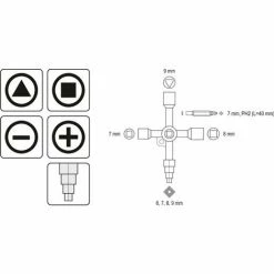 YATO Profi Schlatschrankschlüssel | Multifunktional | Mit Bit | YT-66700 -YATO SHOP 25207386 4