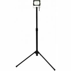 YATO Profi Baustrahler Mit Stativ | SMD-LED | 20 Watt | 1800 Lm | IP65 | Teleskop | YT-81814