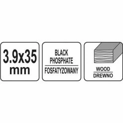 YATO Profi Schnellbauschrauben | Auf Band | 3,9x35mm | Grobgewinde | 1000 Stück | YT-09460 5 YATO Profi Schnellbauschrauben | Auf Band | 3,9x35mm | Grobgewinde | 1000 Stück | YT-09460 -YATO SHOP 28416803 4