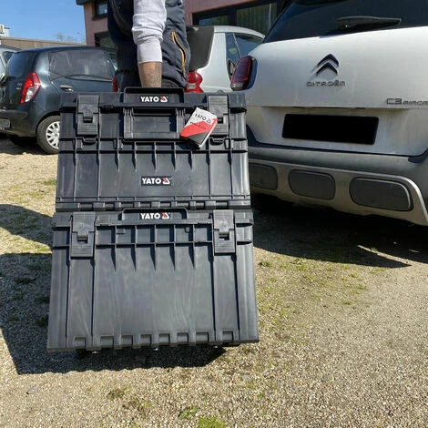 YATO Werkstattwagen Werkzeugkoffer Werkzeugtrolley leer Werkzeugkiste Rollwagen YT-09161 YATO Werkstattwagen Werkzeugkoffer Werkzeugtrolley Leer Werkzeugkiste Rollwagen YT-09161 -YATO SHOP 34039190 5
