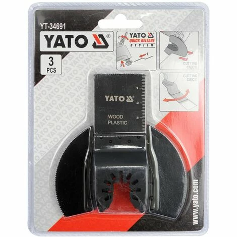 3-tlg. Sägeblatt-Set YATO 3-tlg. Sägeblatt-Set YATO -YATO SHOP 35785360 2