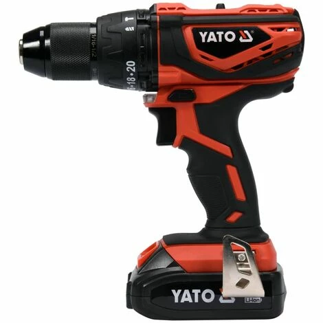 Schlagbohrschrauber mit 2,0Ah Li-Ion Akku 18V 40Nm YATO Schlagbohrschrauber Mit 2,0Ah Li-Ion Akku 18V 40Nm YATO -YATO SHOP 36949583 2