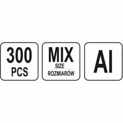 Nietmuttern M3-M10 Aluminium Kohlenstoffstahl 300-tlg. YATO 5 Nietmuttern M3-M10 Aluminium Kohlenstoffstahl 300-tlg. YATO -YATO SHOP 37550000 4