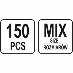 Nietmuttern M3-M10 Kohlenstoffstahl 150-tlg. YATO 5 Nietmuttern M3-M10 Kohlenstoffstahl 150-tlg. YATO -YATO SHOP 37550001 4