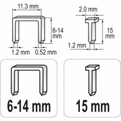 Tacker 6-14 Mm YATO -YATO SHOP 37841065 4