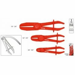 YATO Schlauchklemmzange Klemm Schlauch Zange Abkemmzange Satz 3 Tlg