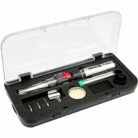 YATO Lötkolben, Wärmepistole, Brenner 30-125W Butangas betriebener Lötkolben 3 in 1 YATO Lötkolben, Wärmepistole, Brenner 30-125W Butangas Betriebener Lötkolben 3 In 1 -YATO SHOP 43275369 1