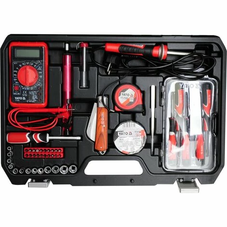 YATO Elektriker Werkzeug Koffer Tasche Satz Set 68-teilig Werkzeugsatz YATO Elektriker Werkzeug Koffer Tasche Satz Set 68-teilig Werkzeugsatz -YATO SHOP 43275400 4