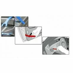 YATO Montage Clip Verkleidungs Lösehebel Werkzeug Satz 5 Tlg -YATO SHOP 43275502 4