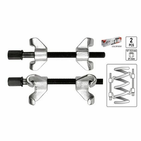 YATO Federspanner Spanner Werkzeug für Federn Fahrwerk 2 tlg YATO Federspanner Spanner Werkzeug Für Federn Fahrwerk 2 Tlg -YATO SHOP 43275506 1