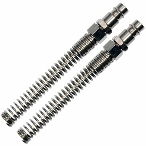 YATO Druckluft Schnell-Kupplung 2 Stück 1/4" Einstecknippel Schlauchanschluss mit Knickschutz Innen-Ø 5-6mm, Aussen-Ø 8-10mm Stecknippel Male Ø5x8mm YATO Druckluft Schnell-Kupplung 2 Stück 1/4" Einstecknippel Schlauchanschluss Mit Knickschutz Innen-Ø 5-6mm, Aussen-Ø 8-10mm Stecknippel Male Ø5x8mm -YATO SHOP 43275514 1